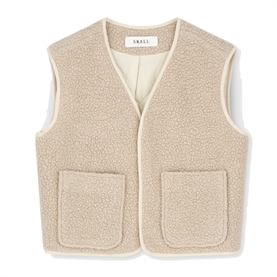Skall Studio Birley vest, Ecru